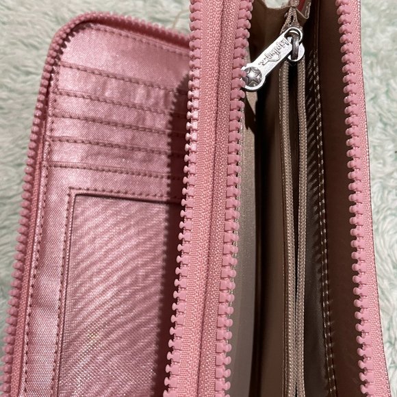 Kipling pink wallet - Picture 3 of 5